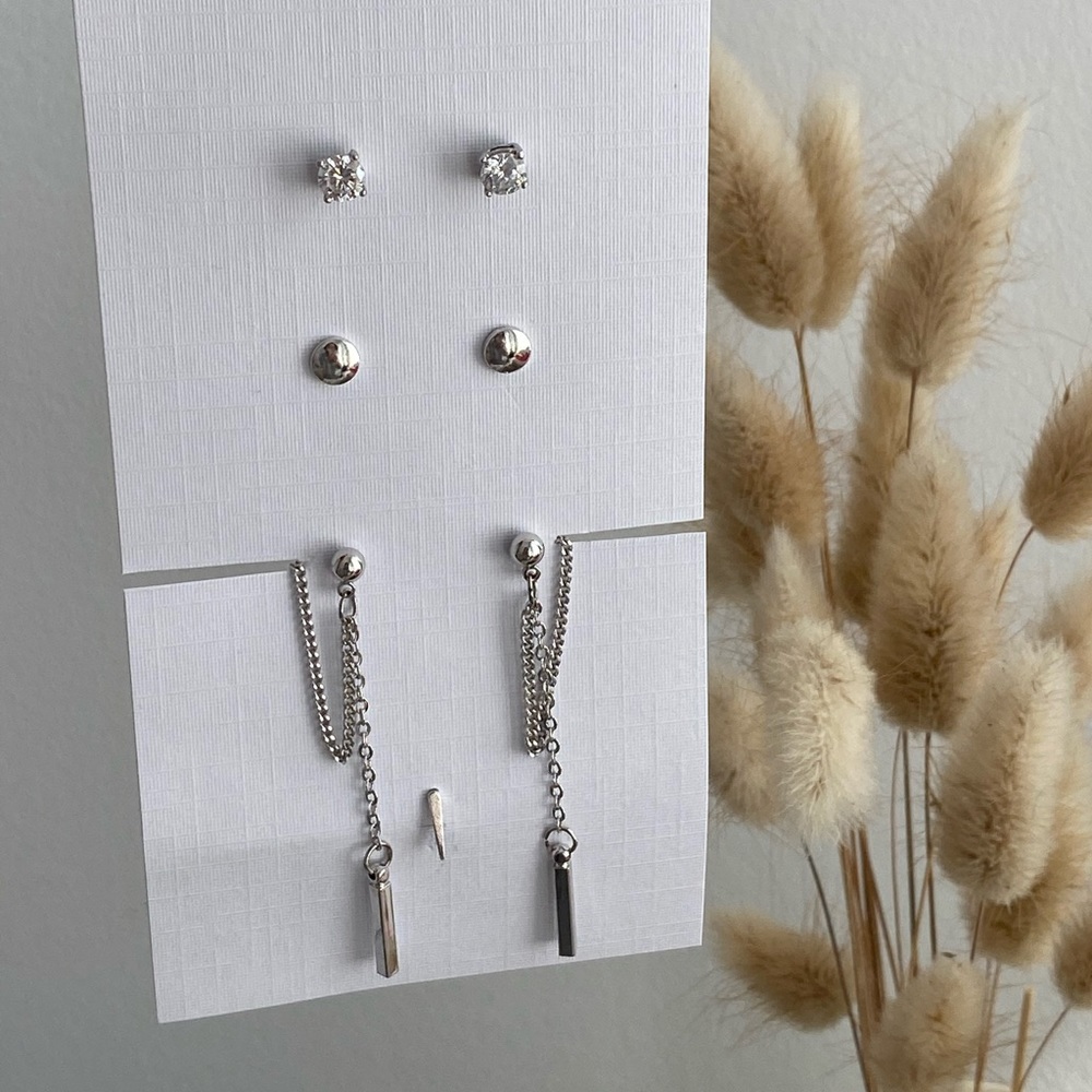 925 Sterling Silver Earrings (4 types)